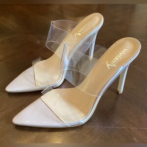 Vivianly WN SZ 9 Nude Spike Heels